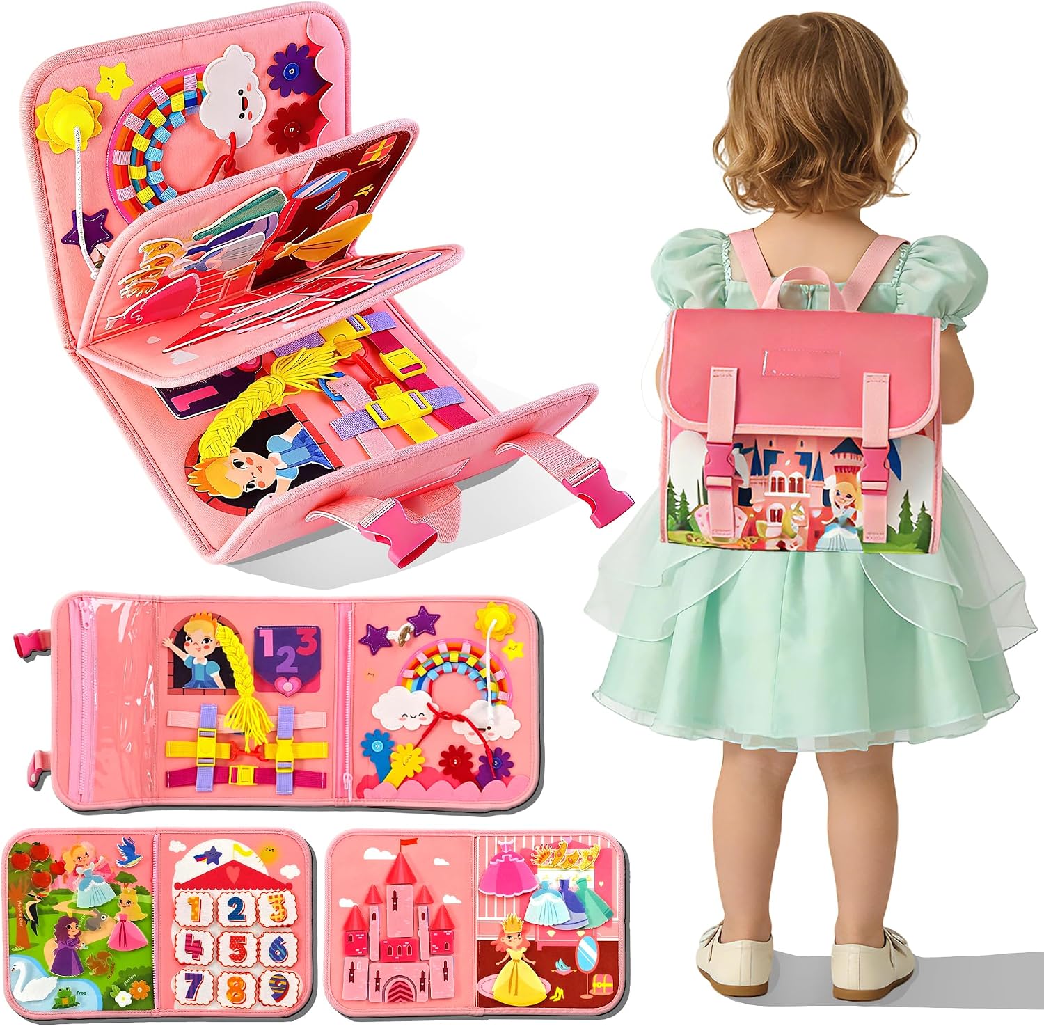 Kids Education Activities - Mochila de Atividades Castelo da Princesa