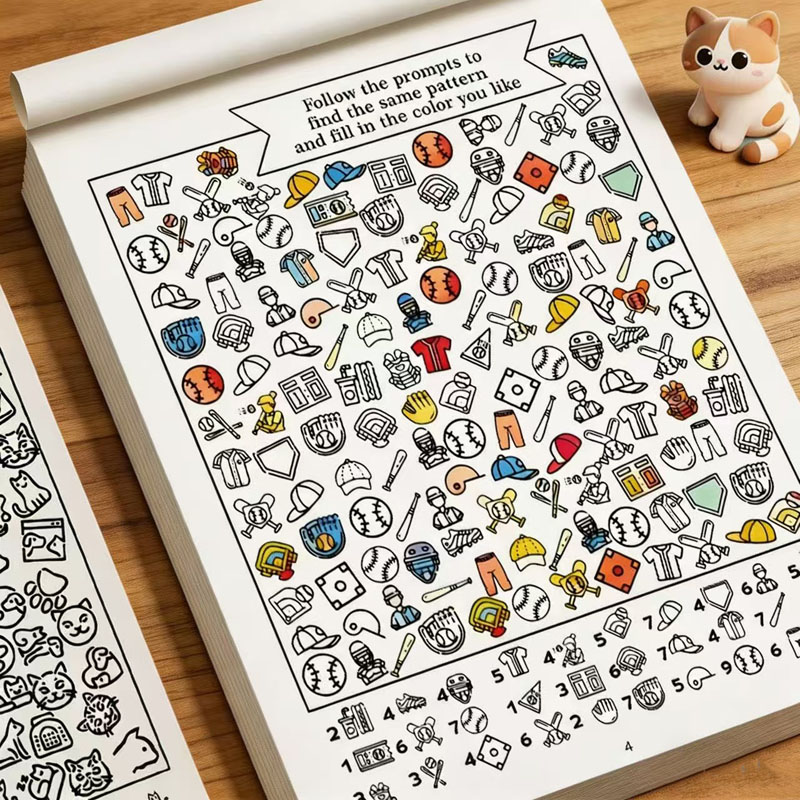 Kids Education Activities - Livro de Atividades de Buscar e