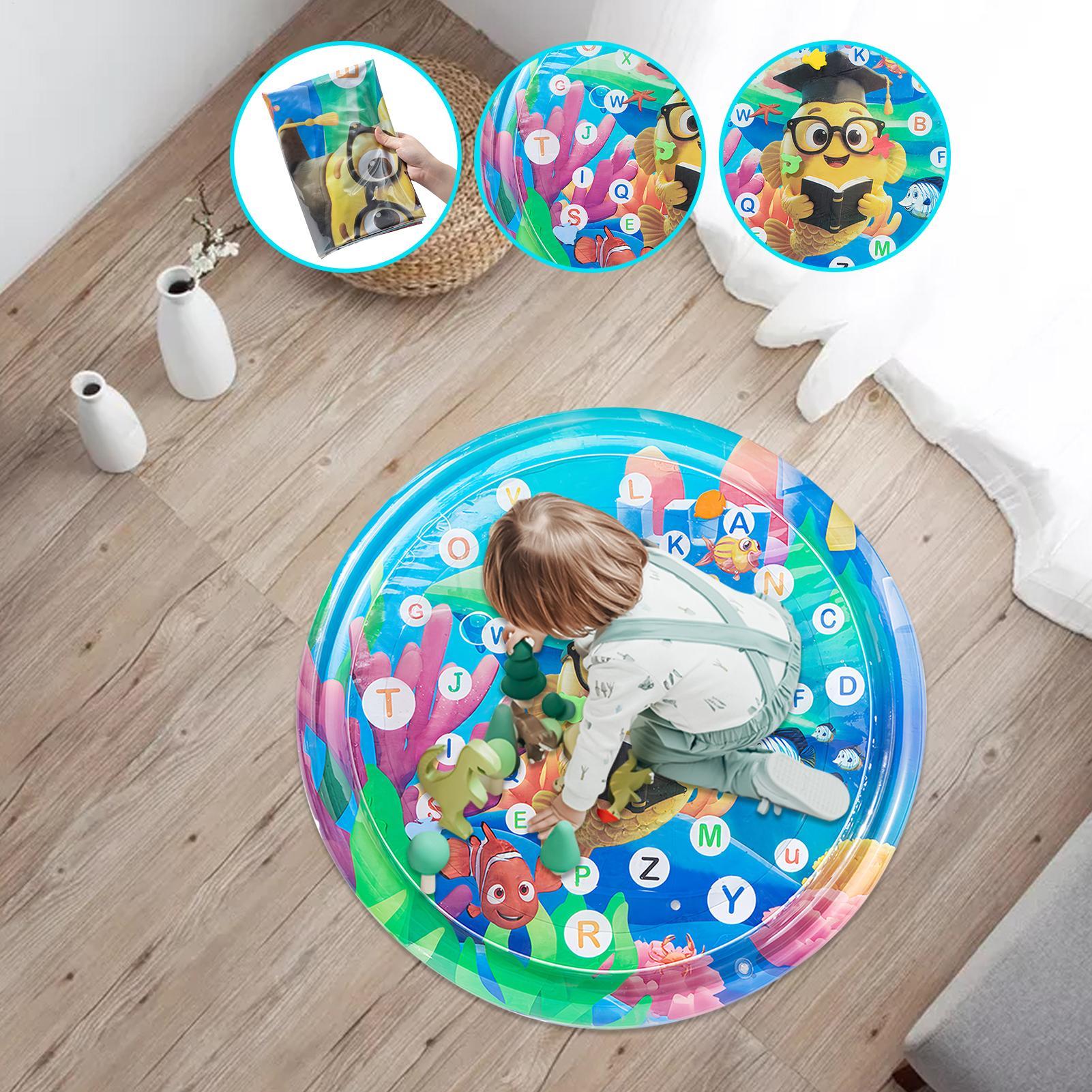 Kids Educational Mat - 105cm bebê jogando tapete de água