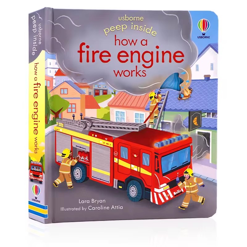Kids Education In Us - Usborne Peep Inside: Como Funciona um