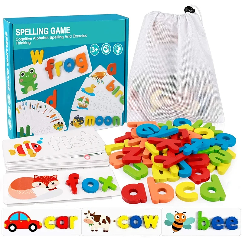 Kids Education Words - Brinquedos Montessori de Palavras: Aprenda a