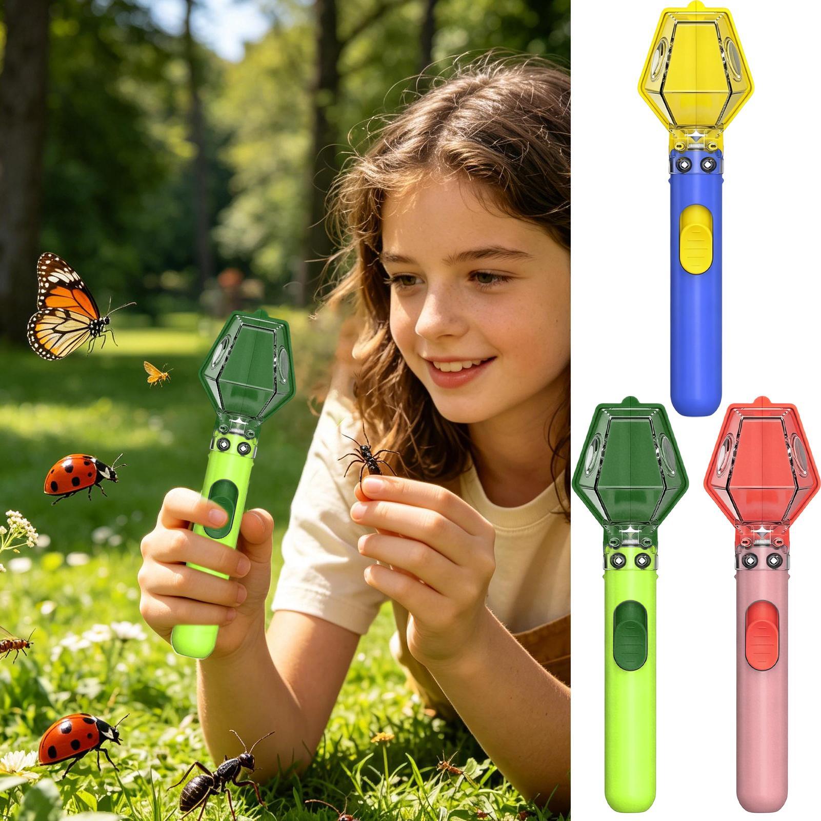 Kids Outdoor Education - Caixa Observadora Transparente Multifuncional Portátil para