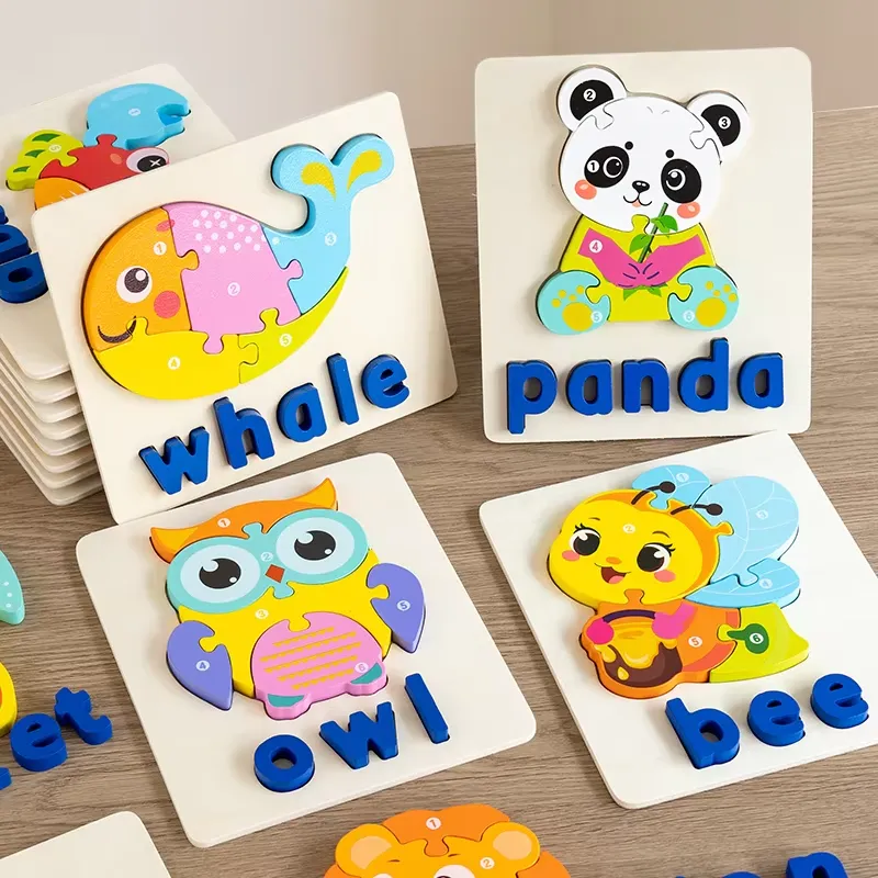 Game Educational For Kids Free - Quebra-Cabeça 3D de Animais e Tráfego,
