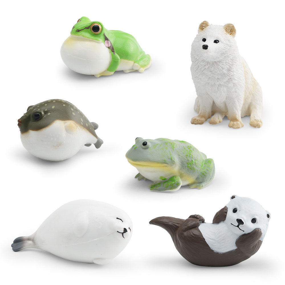 Kids First Education - Figuras Realistas de Animais Selvagens: Sapo-Tropical,