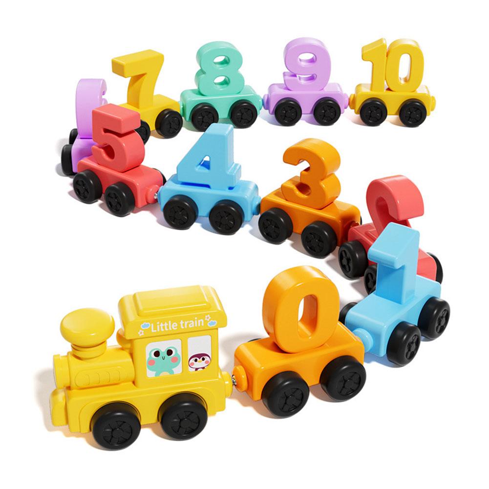 Kids Educational Resources - Conjunto de Brinquedos Educativos Montessori Trem