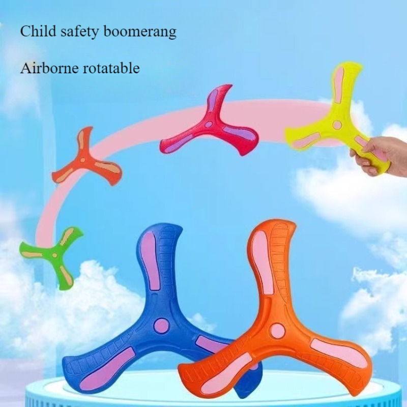 Kids Outdoor Education - Crianças boomerang macio cruz de três