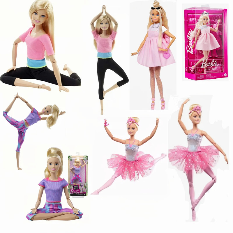Kids Educational Resources - Boneca Barbie autêntica com poses de
