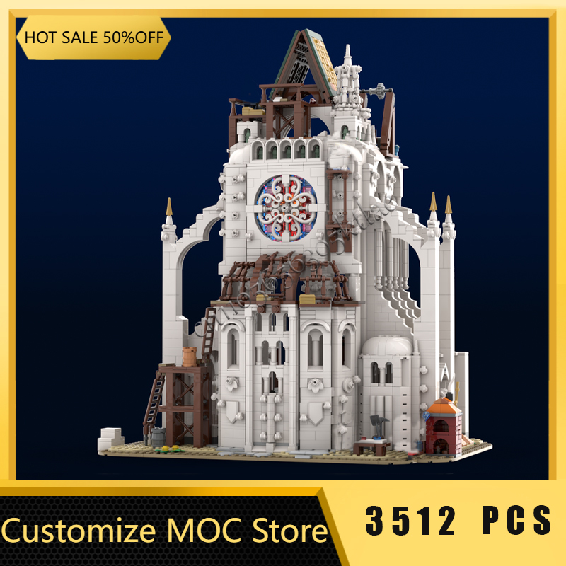 Kids Education Sites - 3512 pçs local de construção medieval