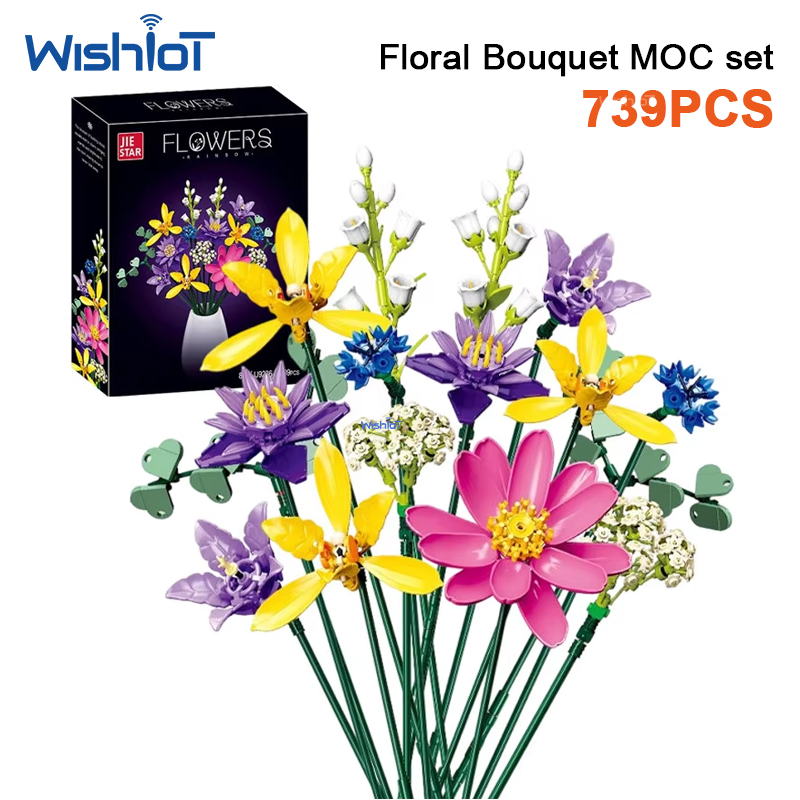JJ9236 739 peças de Blocos de  - Orchid Kids Education avaliação e preço