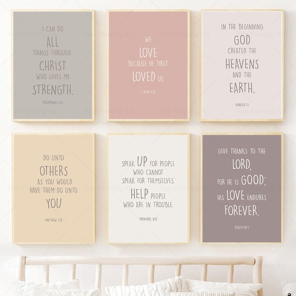 Crianças versículo da bíblia c - School Kids Education Quotes avaliação e preço