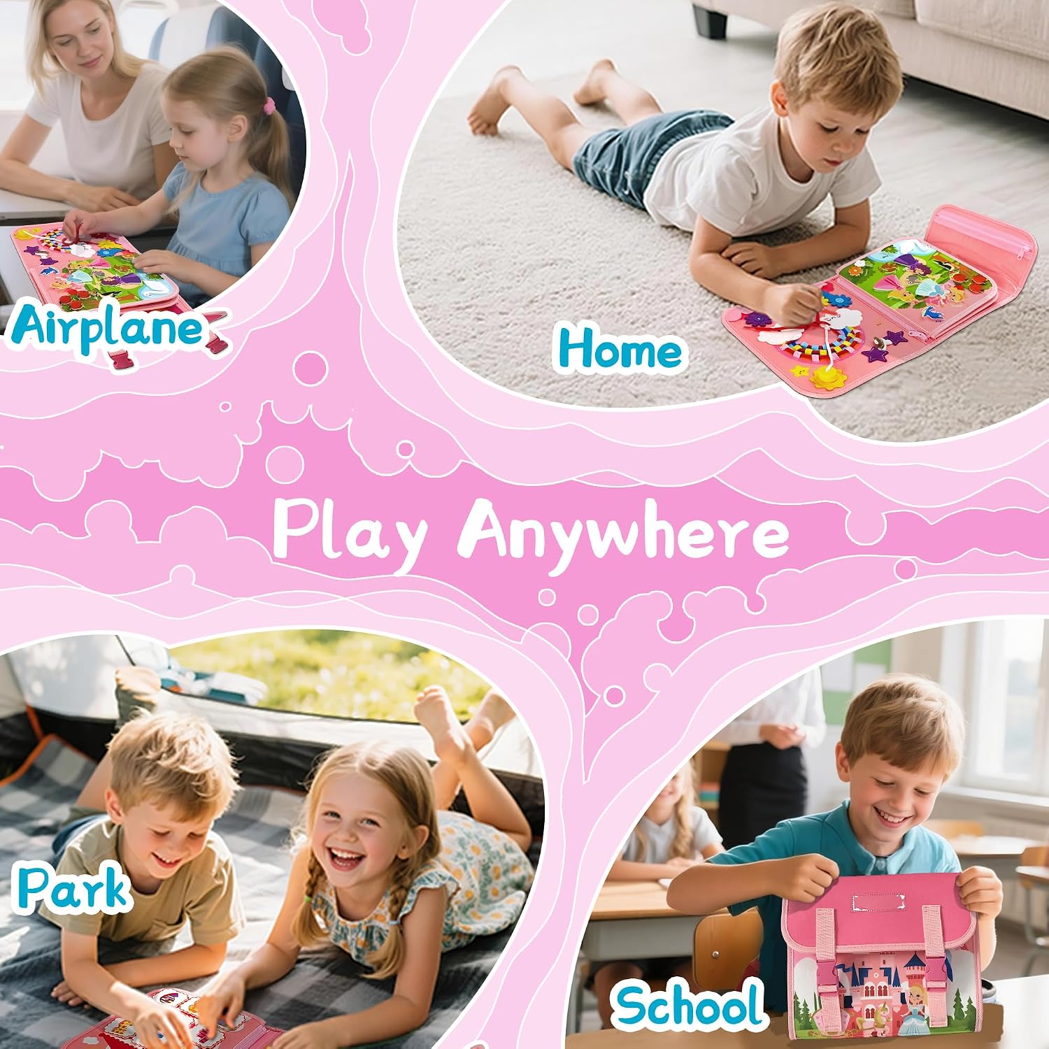 Mochila de Atividades Castelo  - Kids Education Activities avaliação e preço
