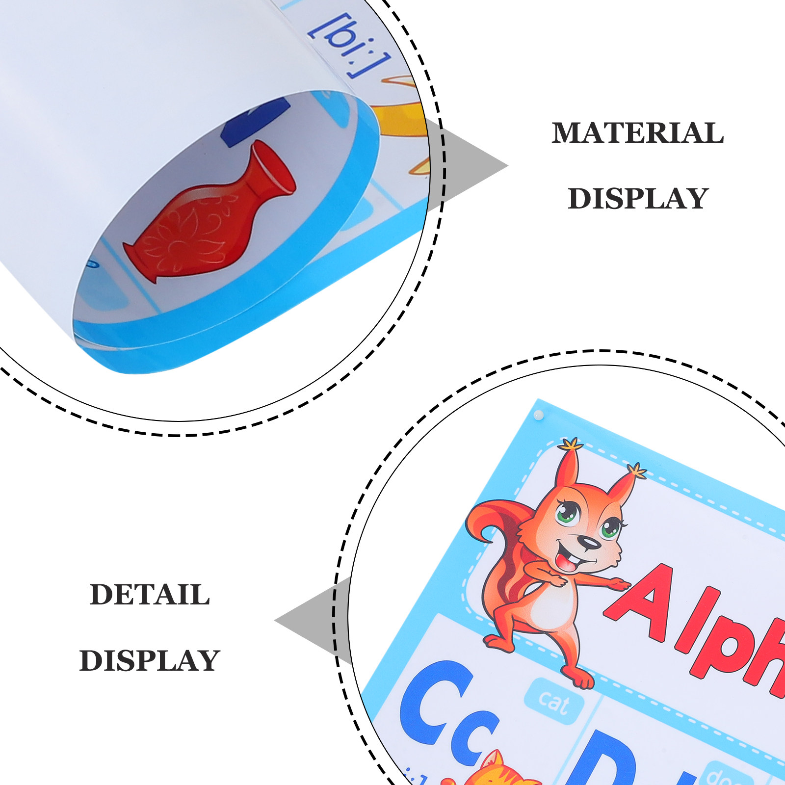 Pôster do Alfabeto ABC para Sa - Kids Educational Poster avaliação e preço