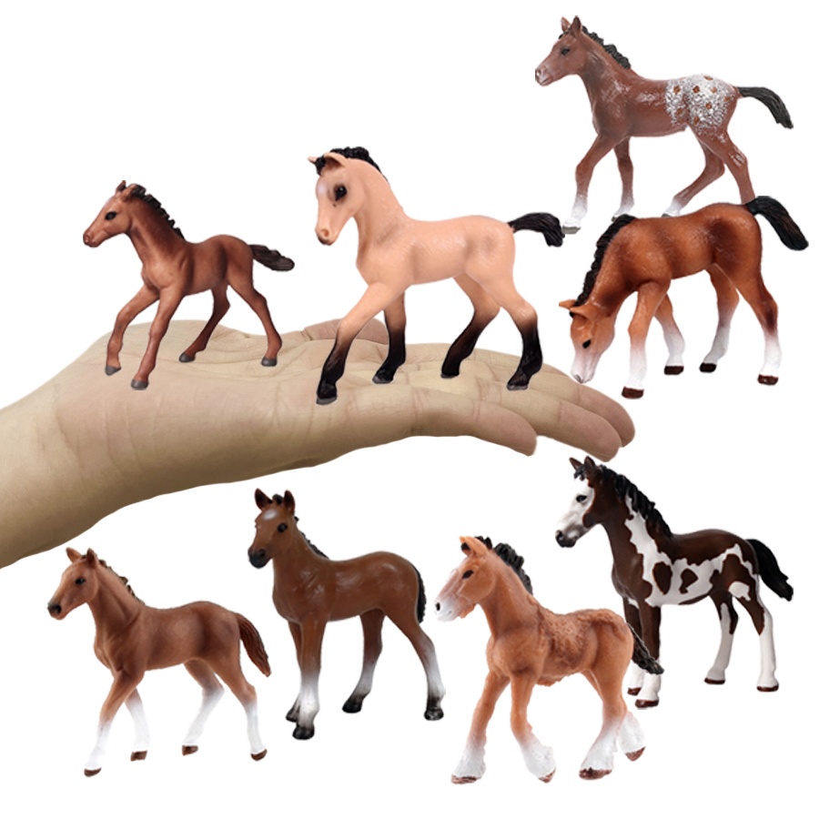 Figurinha de Cavalo, Animais d - Kids First Education avaliação e preço
