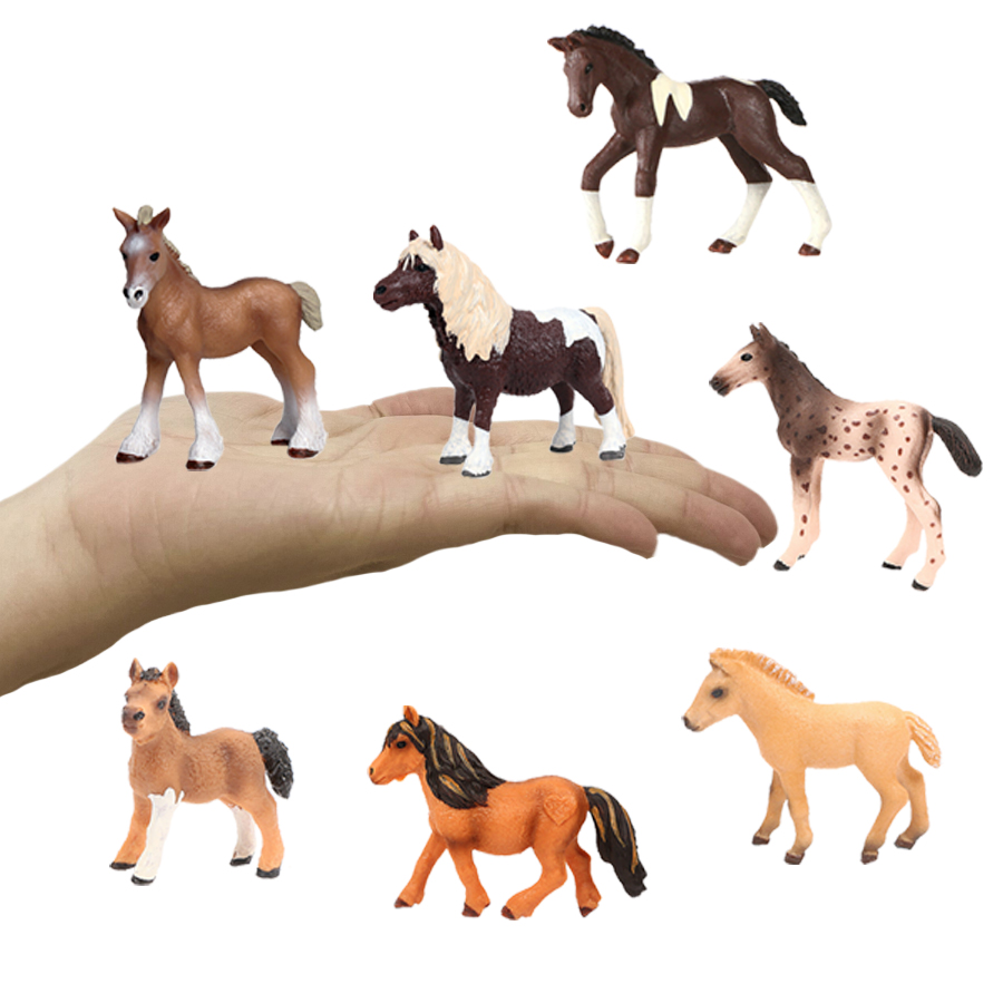 Figurinha de Cavalo, Animais d - Kids First Education avaliação e preço