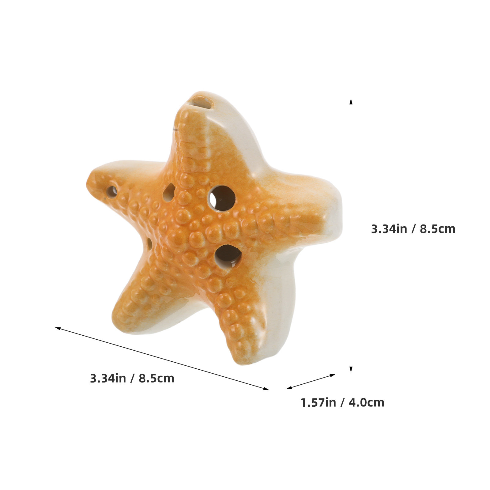Ocarina Oceânica de Seis Furos - Kids Outdoor Education avaliação e preço