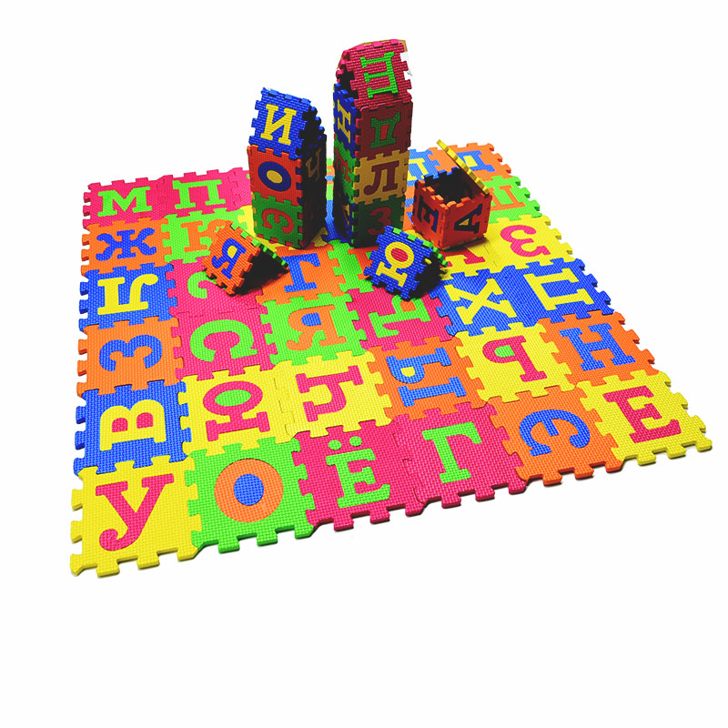 Tapete do alfabeto russo crian - Kids Educational Mat avaliação e preço