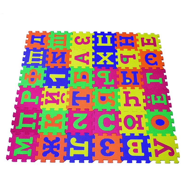 Tapete do alfabeto russo crian - Kids Educational Mat avaliação e preço