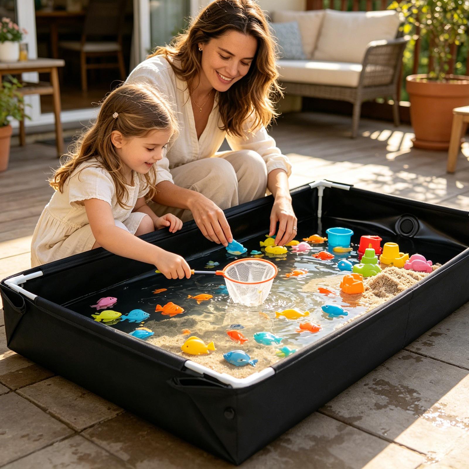Nova piscina de água e areia p - Kids Outdoor Education avaliação e preço