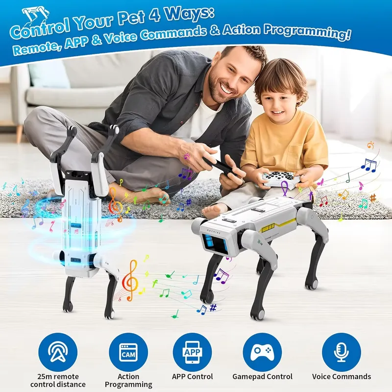 Cão Robô Inteligente Interativ - Kids Education App Free avaliação e preço