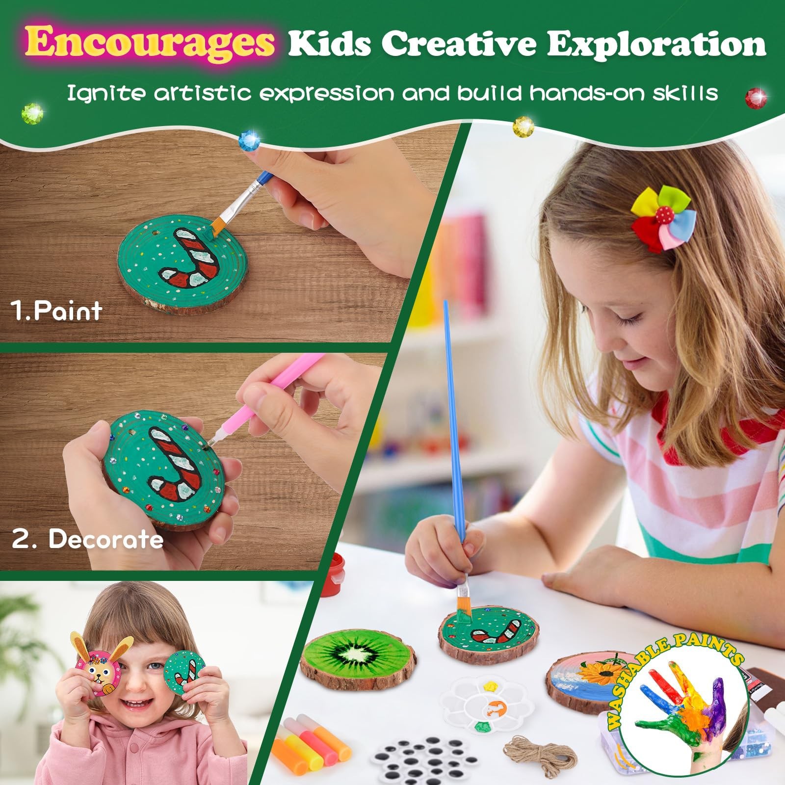 Kit de Pintura em Madeira que  - Kids Education Activities avaliação e preço