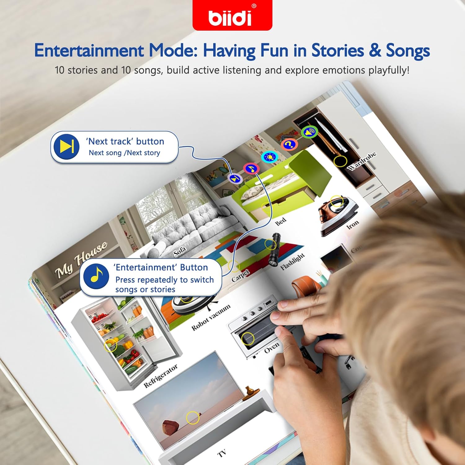 Livros Sonoros em Inglês: O Mu - Kids Education Words avaliação e preço