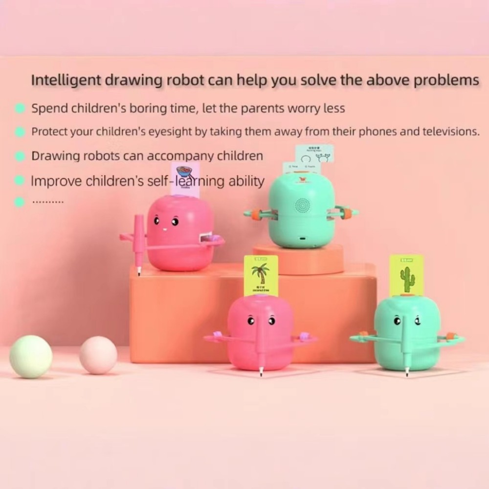 Robô de desenho para crianças, - Kids Education In Us avaliação e preço