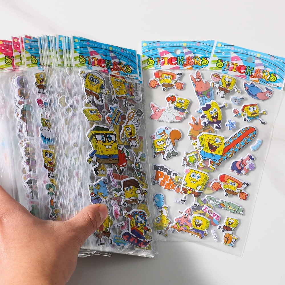 Pacote com 12 Adesivos 3D do B - Kids First Education avaliação e preço