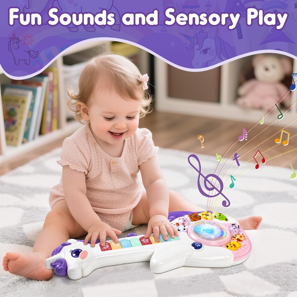 Brinquedos Musicais de Unicórn - Kids First Education avaliação e preço