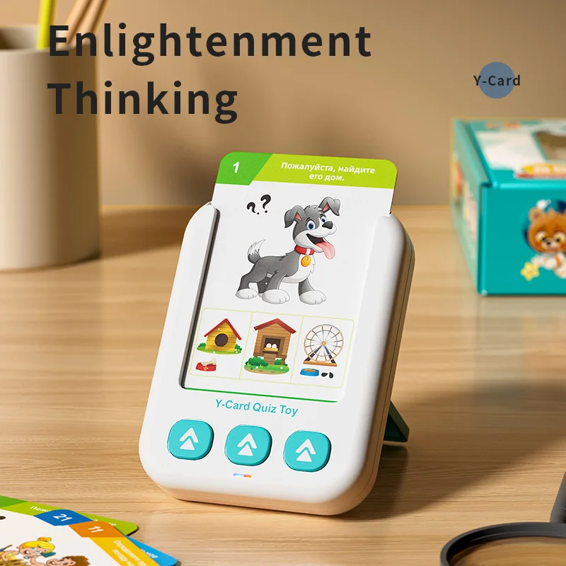 Cartões flash falantes russos, - Kids Education Words avaliação e preço