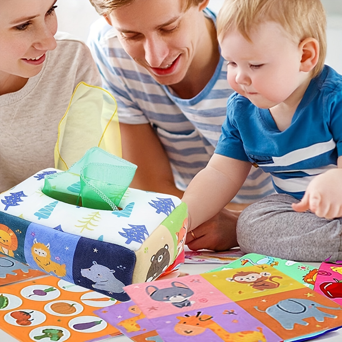 Bebê Montessori Magic Tissue B - Kids Education Activities avaliação e preço