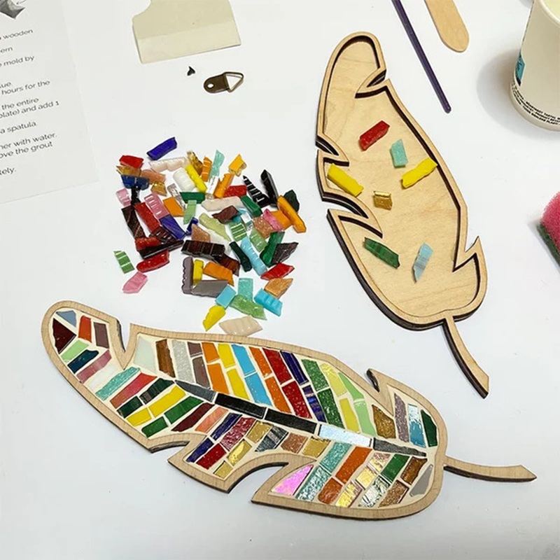 Kit DIY de Mosaico com Penas C - Kids Educational Resources avaliação e preço