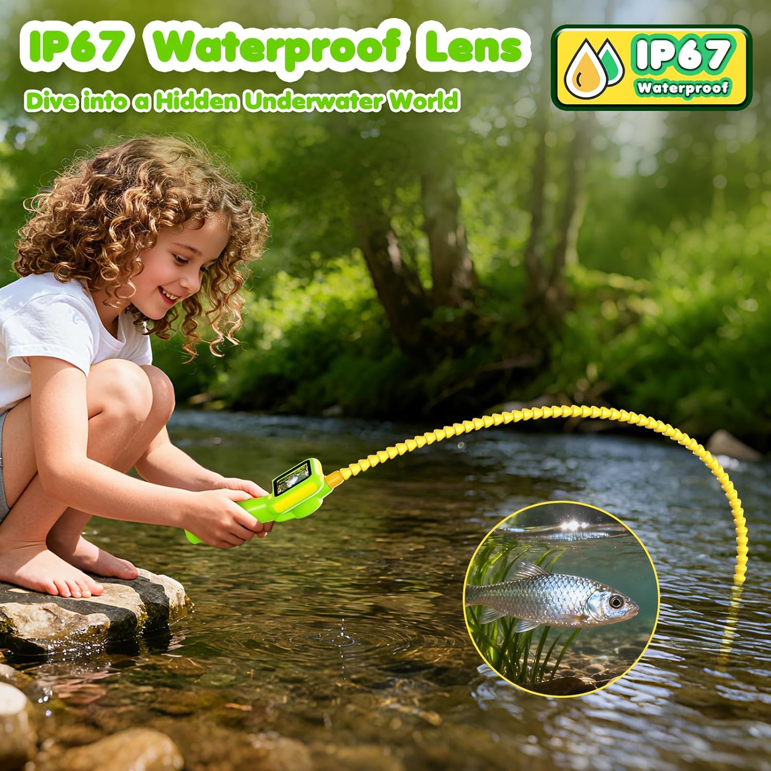 Endoscópio para Crianças, Câme - Kids Outdoor Education avaliação e preço