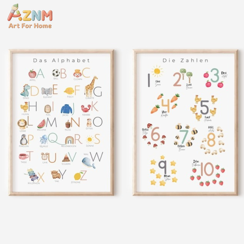 AZNM Arte de Parede em Tela co - Kids No Education avaliação e preço