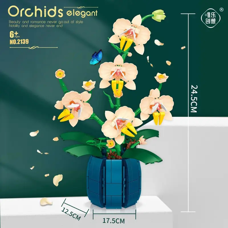 606 Peças de Blocos de Montar  - Orchid Kids Education avaliação e preço