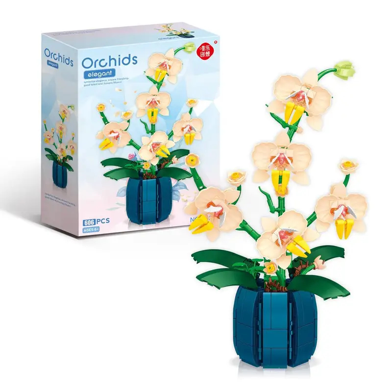 606 Peças de Blocos de Montar  - Orchid Kids Education avaliação e preço