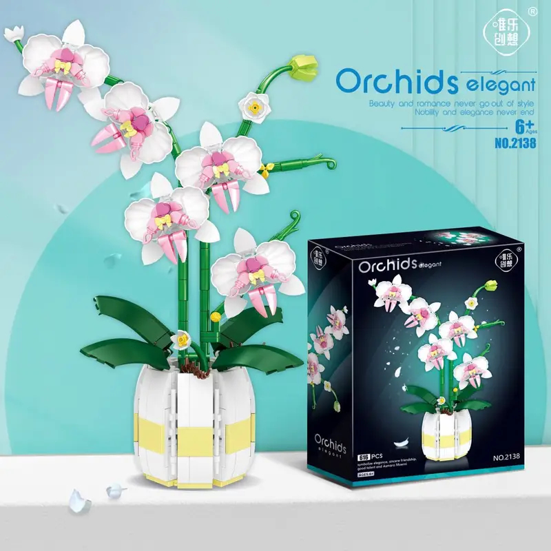 606 Peças de Blocos de Montar  - Orchid Kids Education avaliação e preço