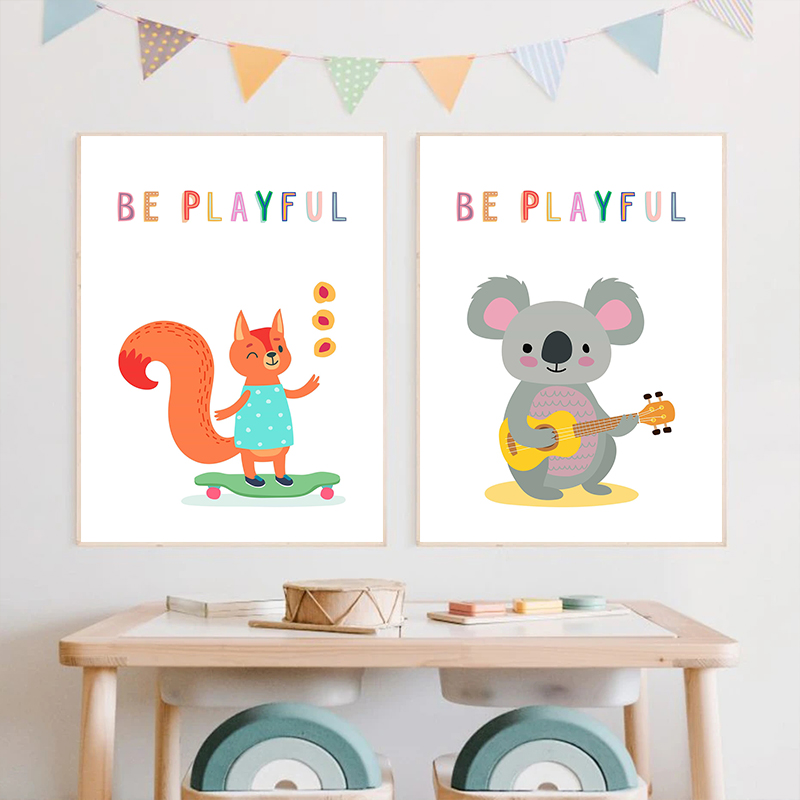 Pôster de lona com estampa de  - Kids Educational Poster avaliação e preço