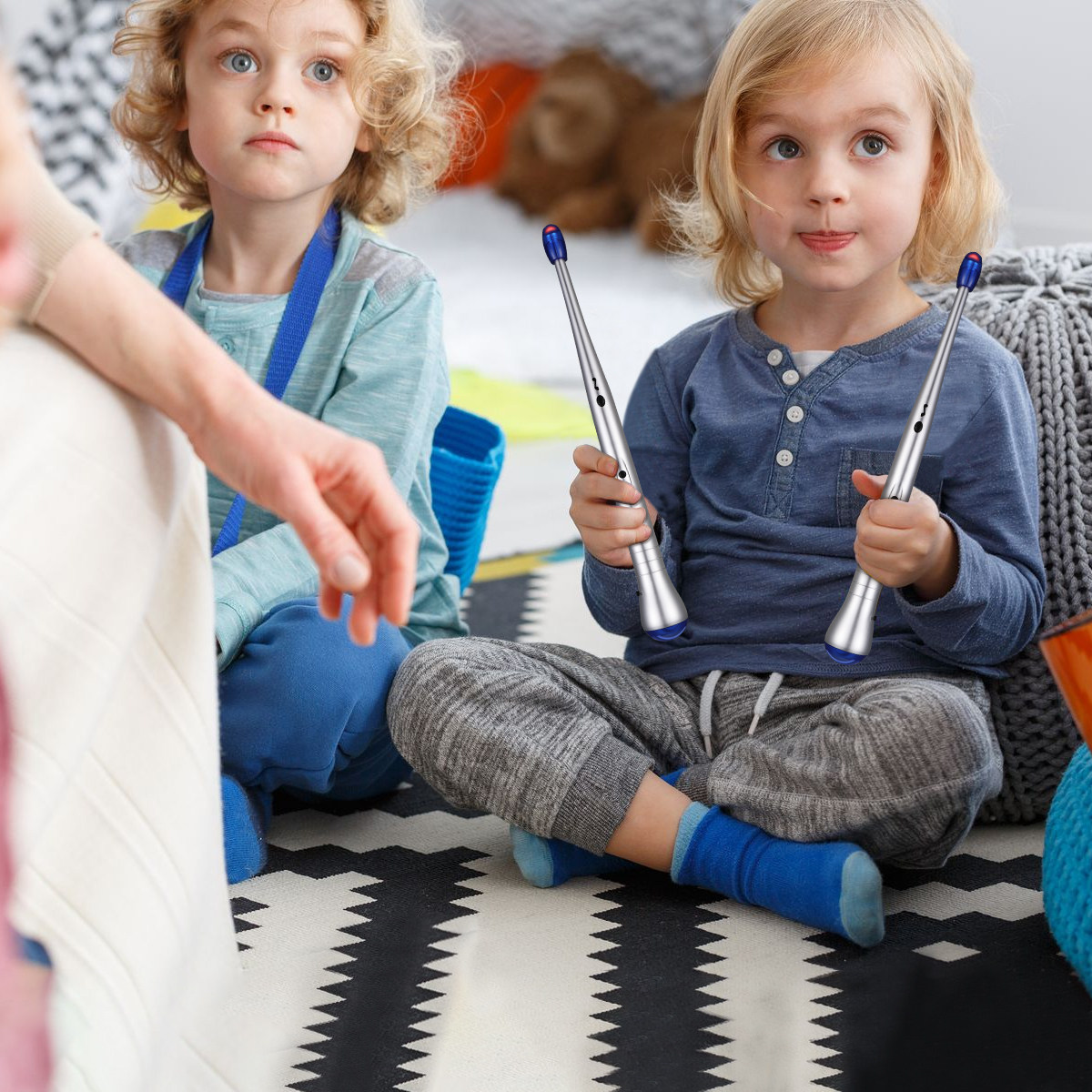 Baquetas Eletrônicas Rosenice  - Kids Education Tips avaliação e preço