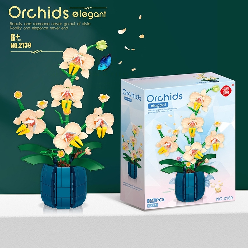 Orquídea em vaso Bouquet Build - Orchid Kids Education avaliação e preço