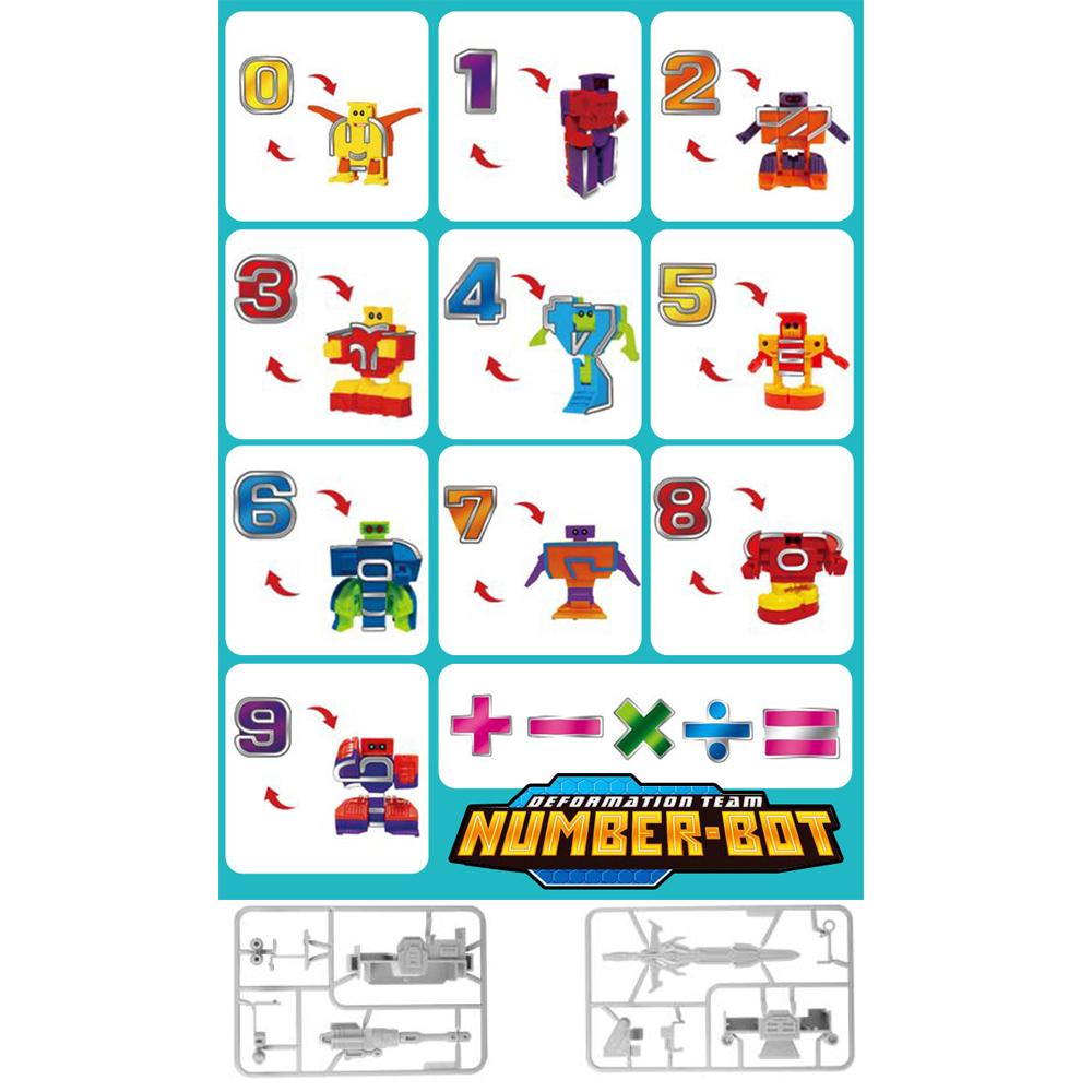 Transformação matemática robô  - Kids First Education avaliação e preço
